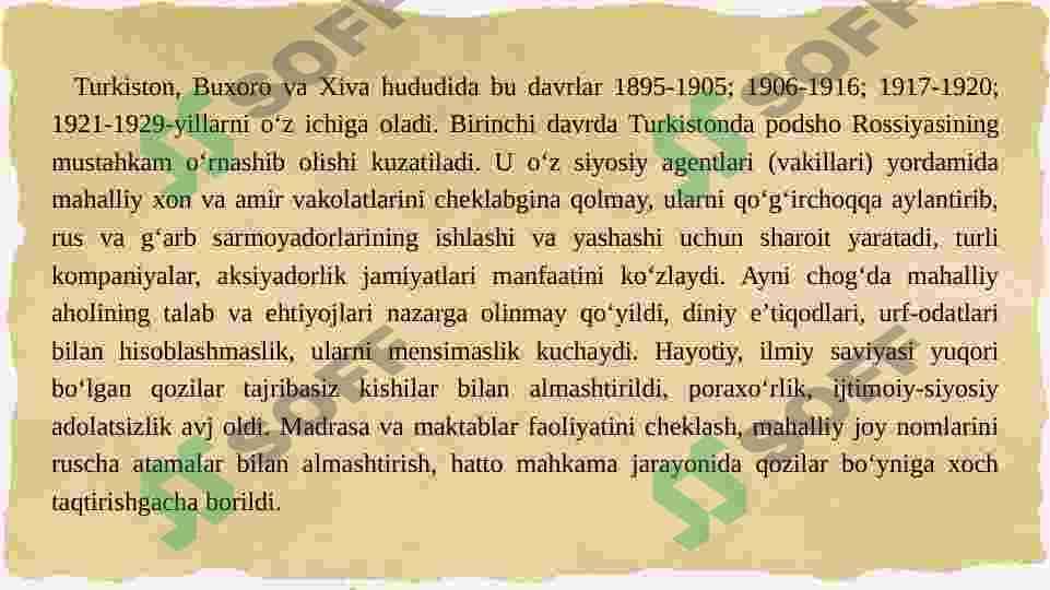 1920-yillardan keyin Buxoro Xorazm Toshkent Quqon 3