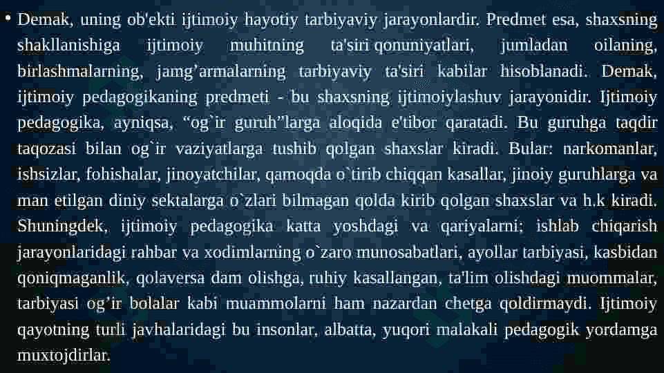 IJTIMOIY PEDAGOGIKA FAN SIFATIDA 3