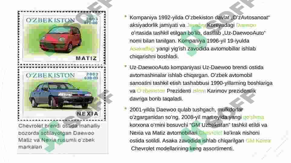 UzAutoMotors kompaniyasi haqida | GM Uzbekistan 3