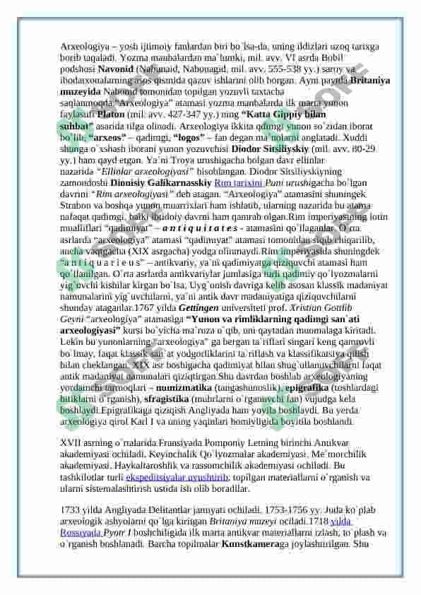 ARXEOLOGIK DALA TADQIQOTLARI USULLARI TARIXI 3