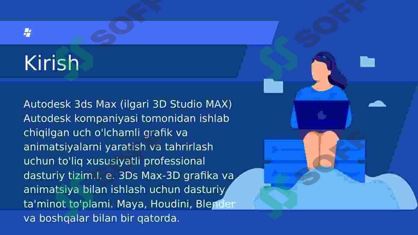3D MAX dasturi haqida 3