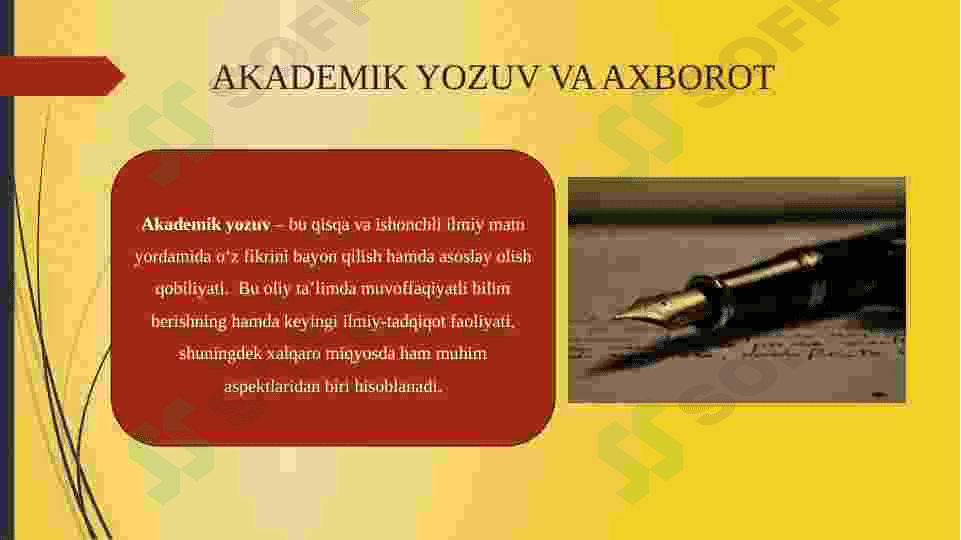 AKADEMIK YOZUV VA AXBOROT 3