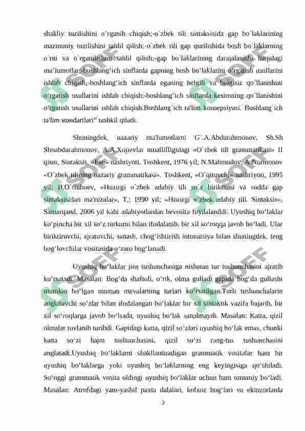HOZIRGI O’ZBEK TILIDA UYUSHIQLIK HODISASI 3
