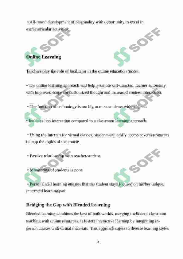 Online English Teaching Strategies: Share effective methods and tools for teaching English in online or blended learning environments. 3