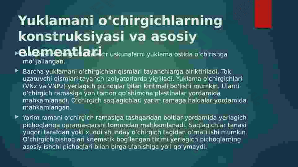 YUKALAMANI O’CHIRGICHLAR MONTAJI. 3
