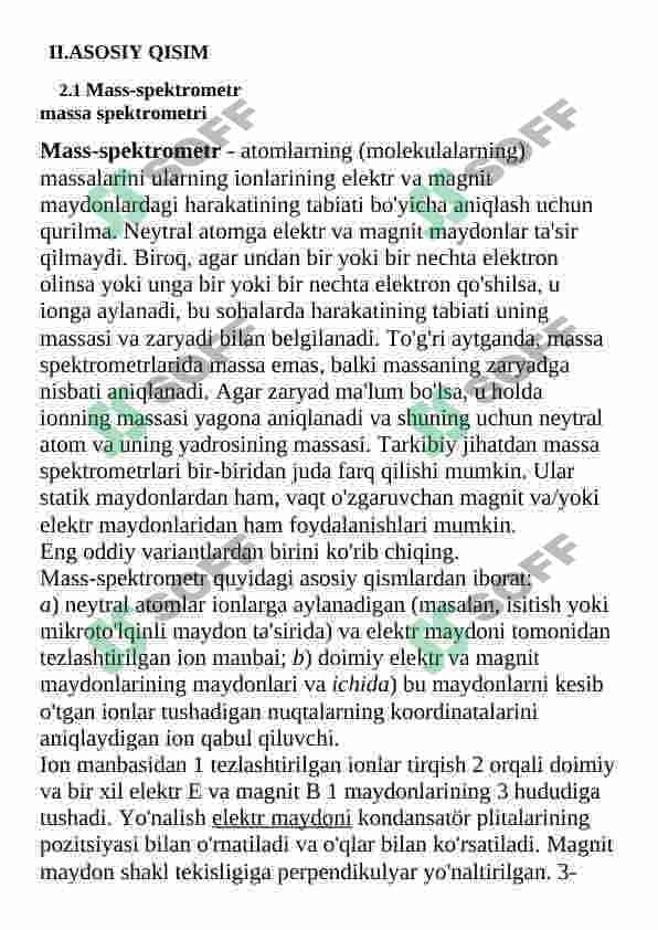 Neyroleptiklarni Xromato-Mass spektrometrik tahlili 3