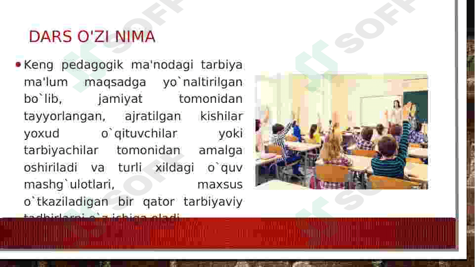 Darsga qo‘yiladigan talablar 3