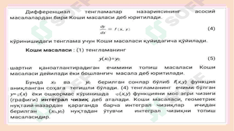 Koshiy masalasi 3