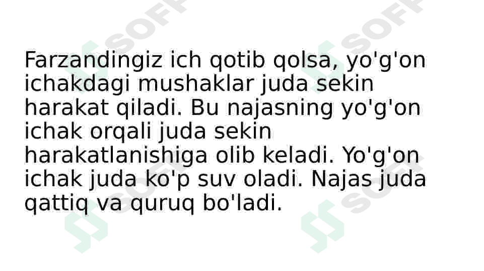Bolada ich qotishining belgilari 3