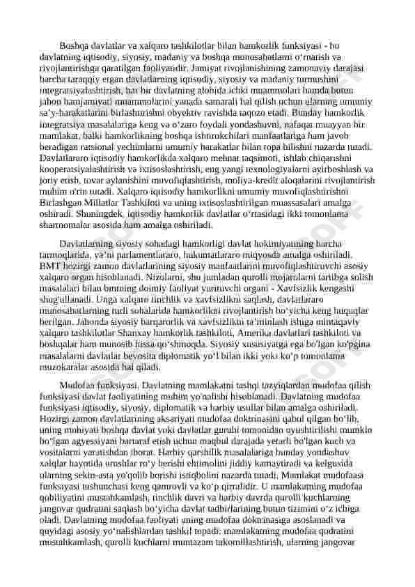 davlatning tashqi funksiyalari 3