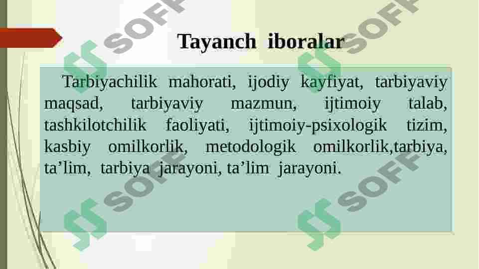 O‘Z-O‘ZINI TARBIYALASH 3