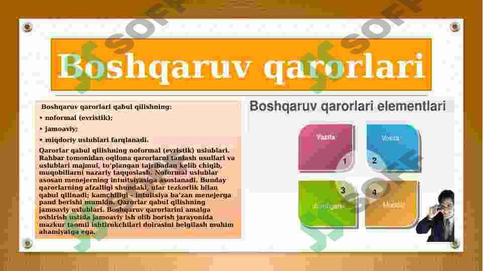 Boshqaruv qarorlari 3