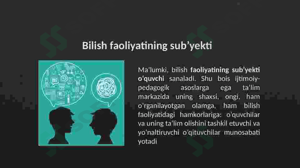 O'quvchilarning bilish faoliyati va uning tuzilishi 3