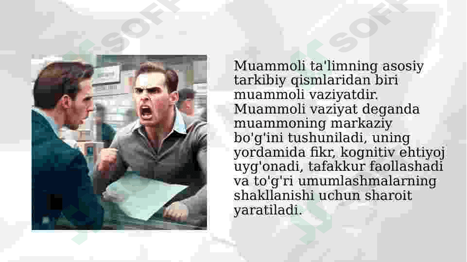 Muammoli vaziyat va uni hal qilish metodlari 3