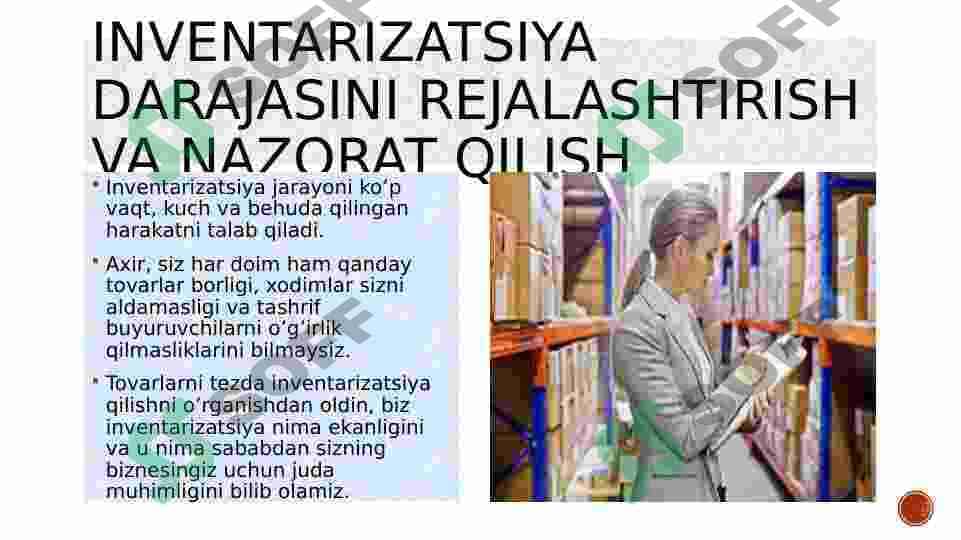 INVENTARIZATSIYA DARAJASINI REJALASHTIRISH 3