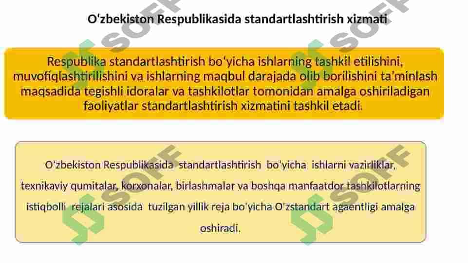 O’zbekiston standartlashtirish tizimini o’rganish 3