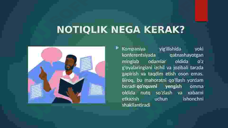 Ommaviy ma’ruzalar, notiqlik turlari 3