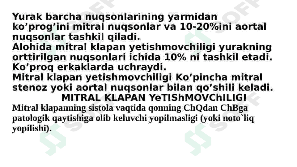 Yurak оrttirilgаn nuqsоnlаri 3
