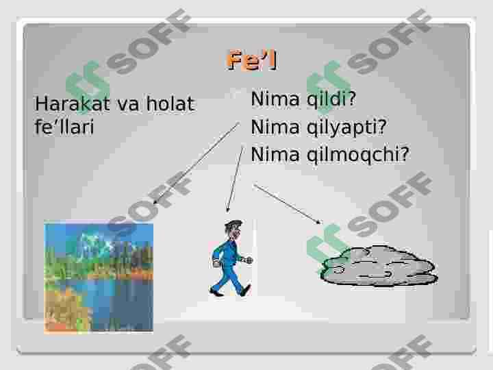 Harakat va holat fe'llari 3