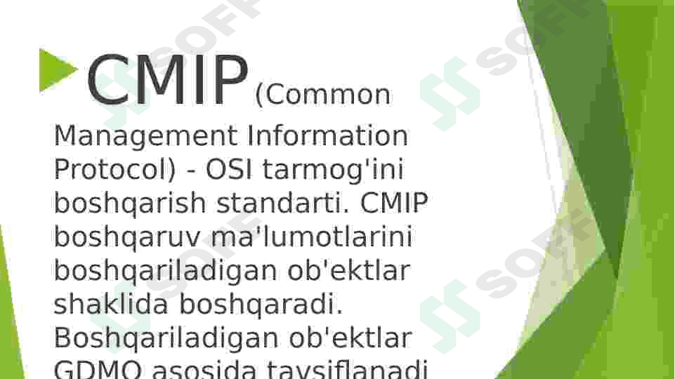 Tarmoq boshqaruvida CMIP protokoli 3