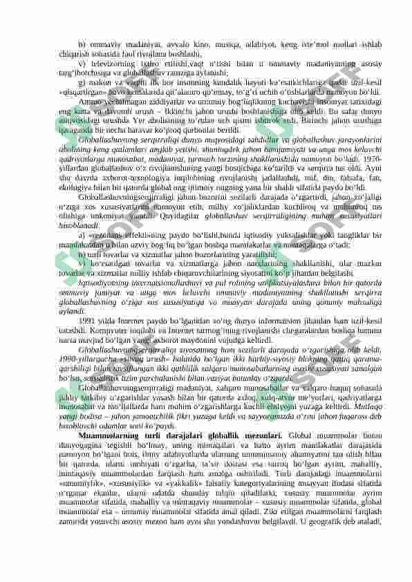 GLOBALLASHUV VA GLOBAL MUAMMOLARNING FALSAFIY JIHATLARI. 3