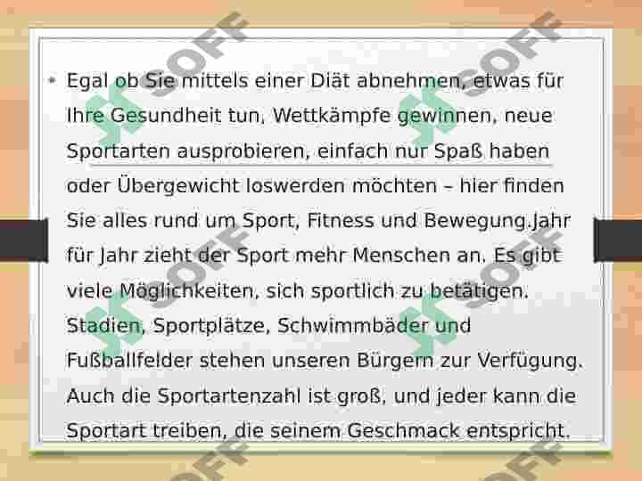 Sport und Fitness 3