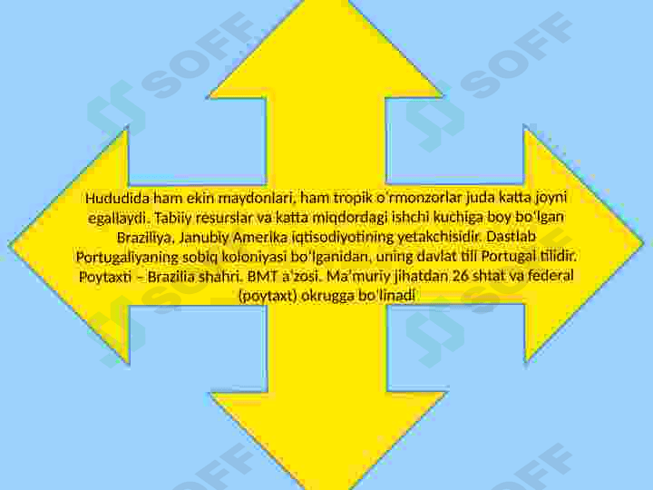 Braziliya Davlati va Iqtisodiyoti haqida 3