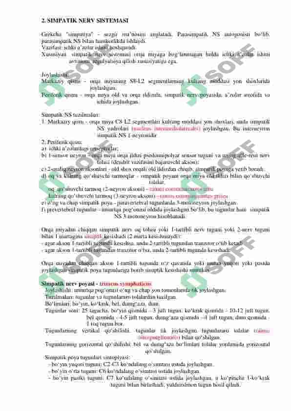 Vegetativ nerv sistemasi 3