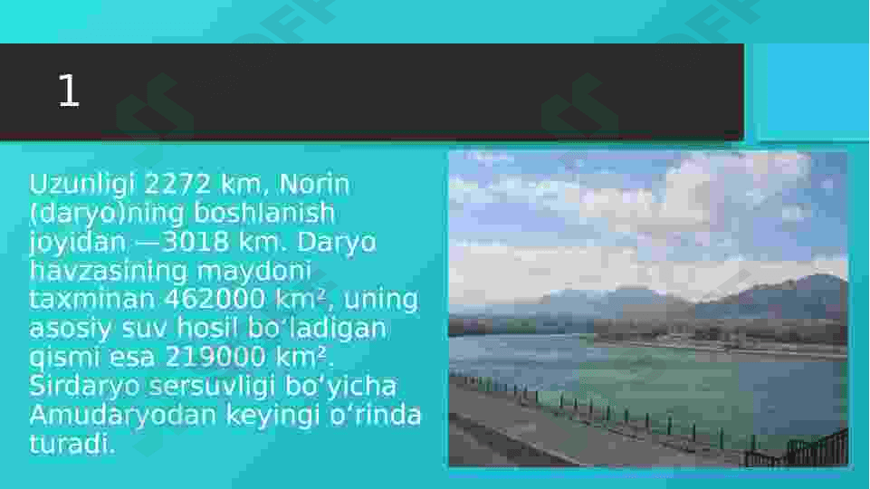 Sirdaryo daryosi 3