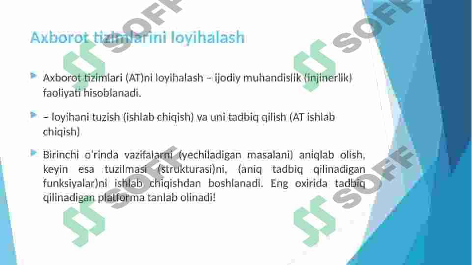 Operatsion tizim qurish tamoyillari 3