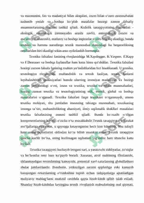 TEXNIKA FANLARINING FALSAFIY  MASALALARI 3