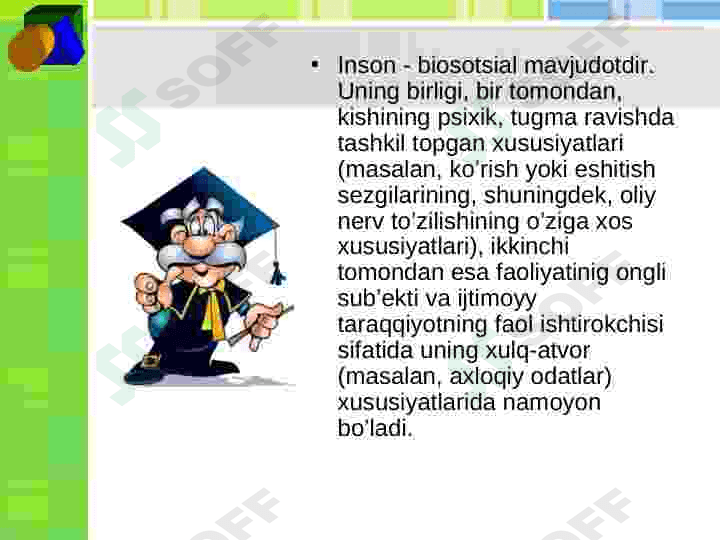 Psixik rivojlanish nazariyasi 3