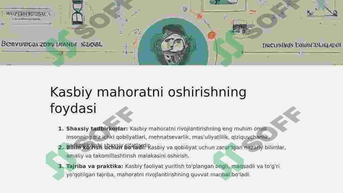 Kasbiy mahorat va uni rivojlantirish omillari 3