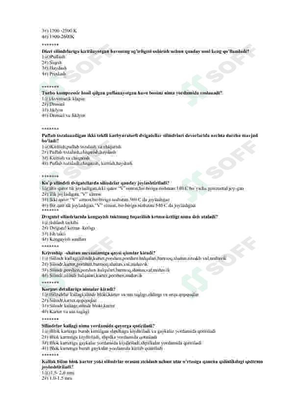 Traktorlar va QXM konstruksiyalari 3
