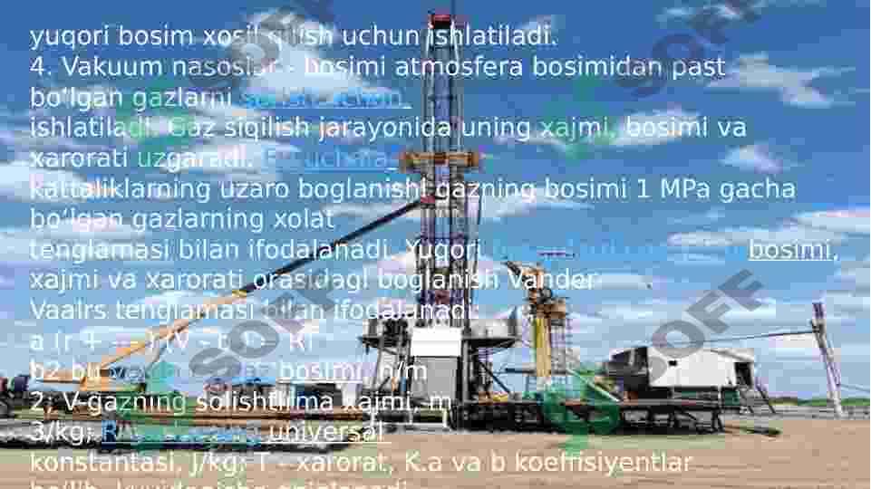 Gazlarni uzoq masofalarga uzatish 3