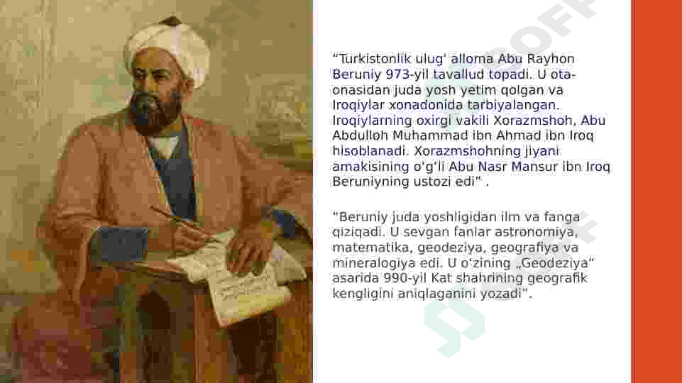 Tabiiy fanlarga hissa qoʻshgan mutafakkirlar 3