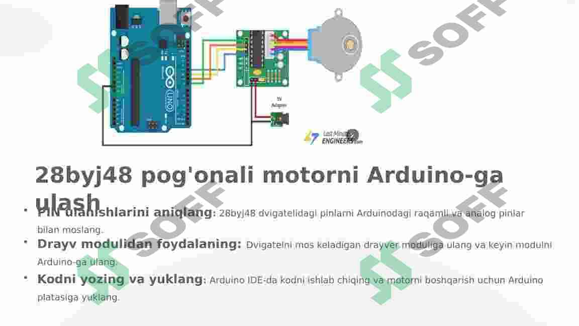 Stepper mator qadamli matorlar 3
