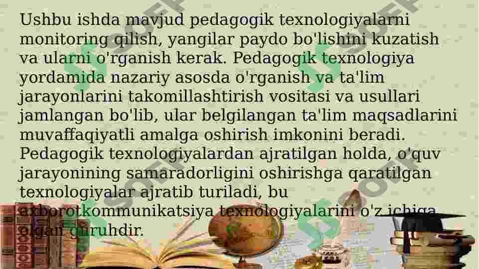 INTEGRATSIYALASHGAN TAʼLIM TIZIMIDA AKTDAN FOYDALANISH 3