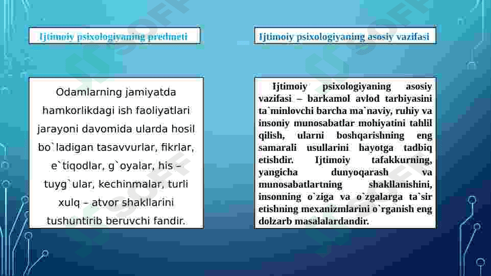 Ijtimoiy psixologiya fan sifatida 3