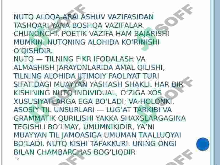 Nutqning uslubiy shakillari 3