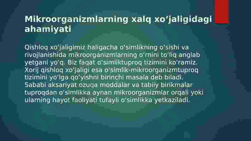 Mikroorganizmlar ishtirokida bioo'g'it ishlab chiqarish 3