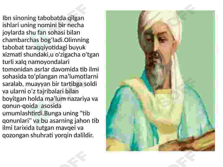Ibn Sino taʼlimotida umumiy davolash usullari 3