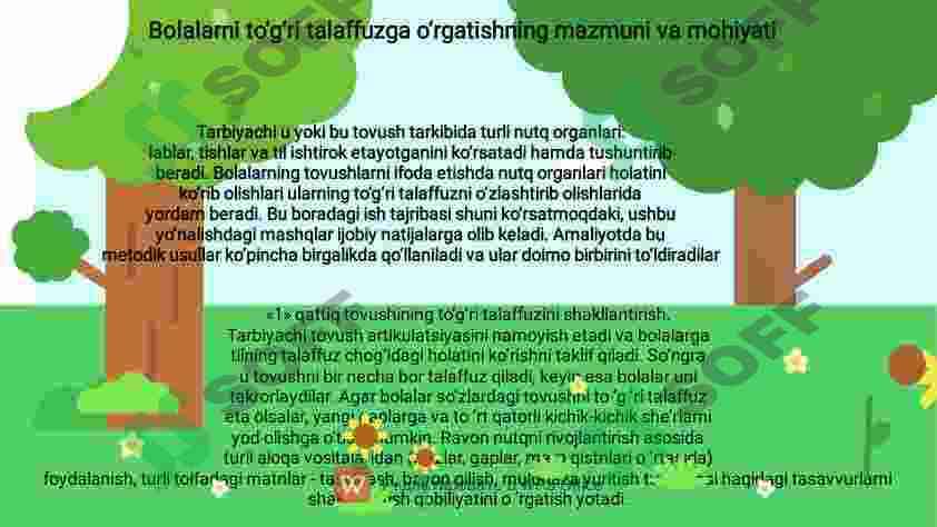 Tovushlarning toʻgʻri talaffuzi 3