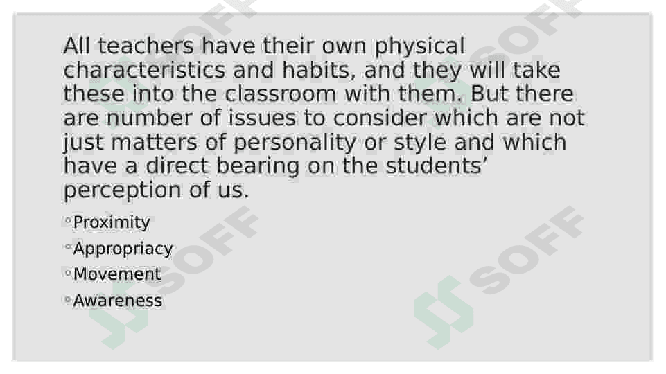 Teacher's presence 3