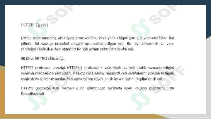 HTTP Protokoli 3