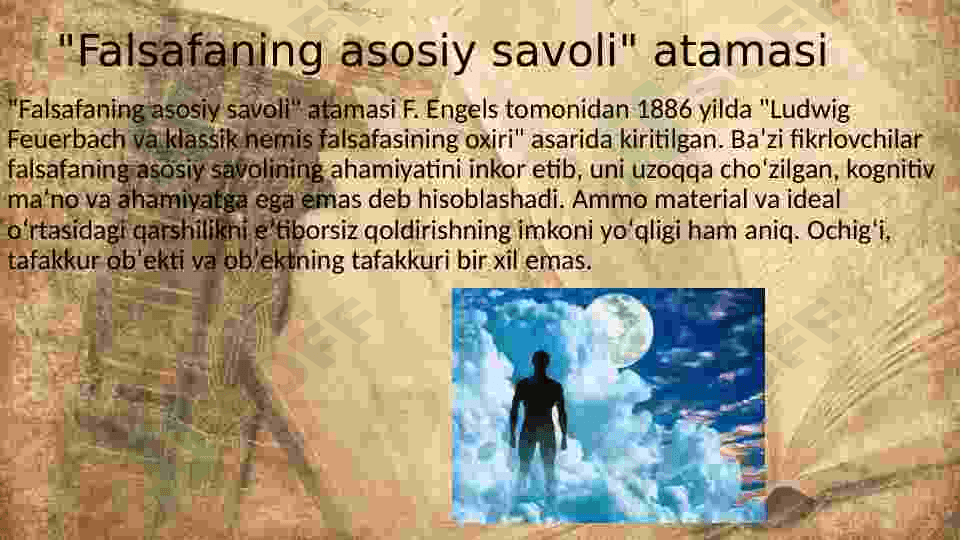 Falsafaning asosiy kategoriyalari va tushunchalari 3