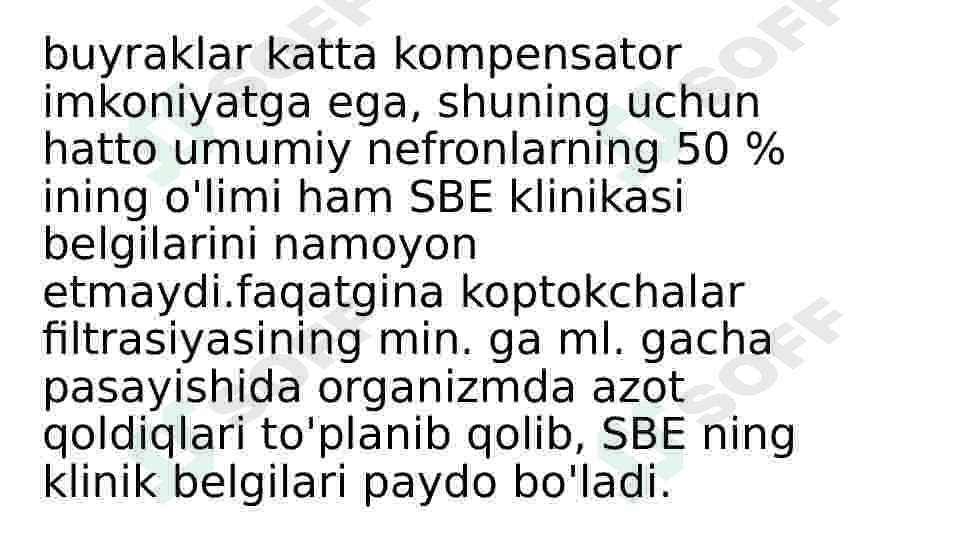 Surunkali buyrak yetishmovchiligi 3