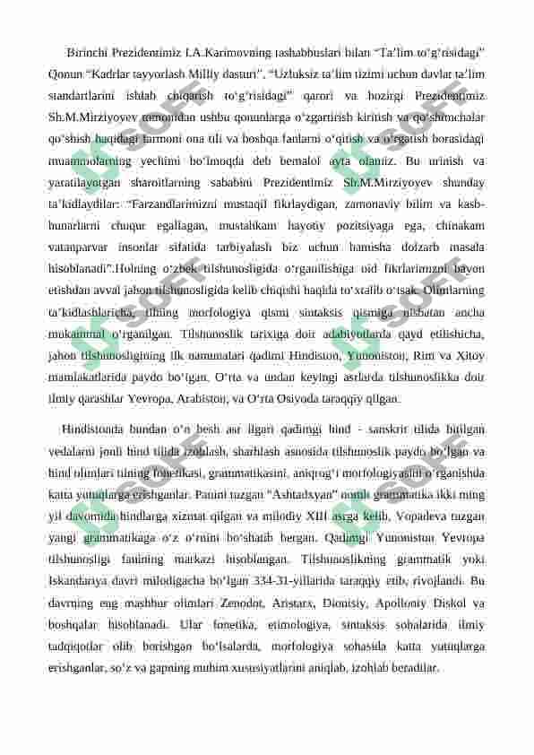 O’zbek tilida urg’u 3