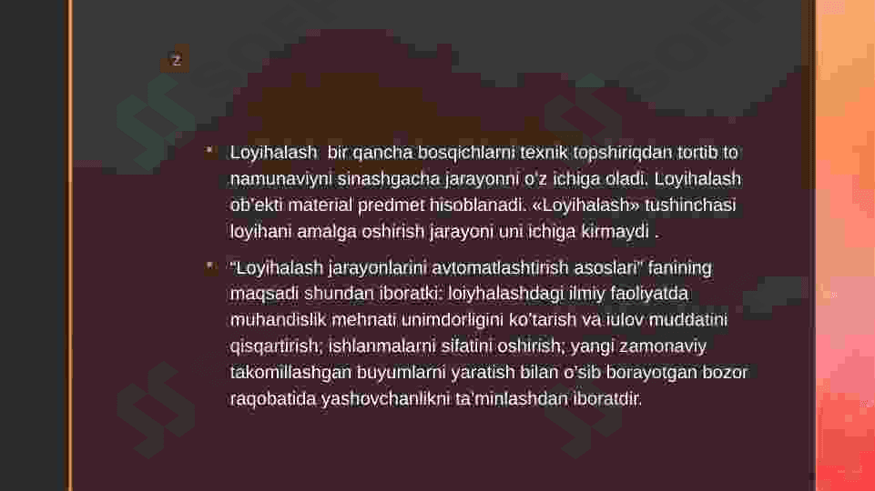QURILISHDA AVTOMATLASHTIRILGAN LOYOHALASH TIZIMLARI 3