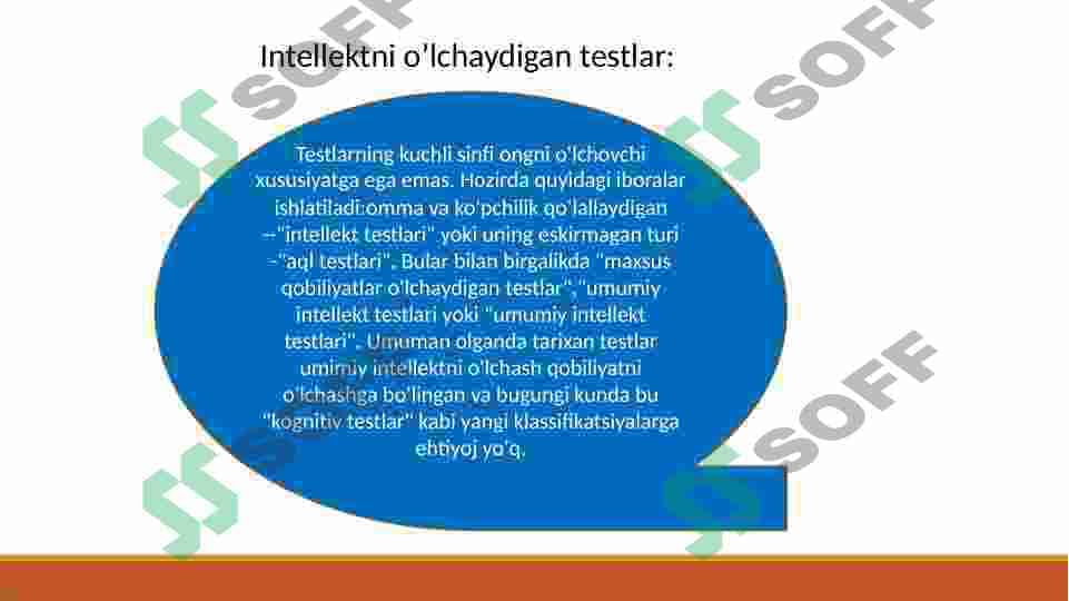 Intellekni o'lchash metod va metodikalari 3